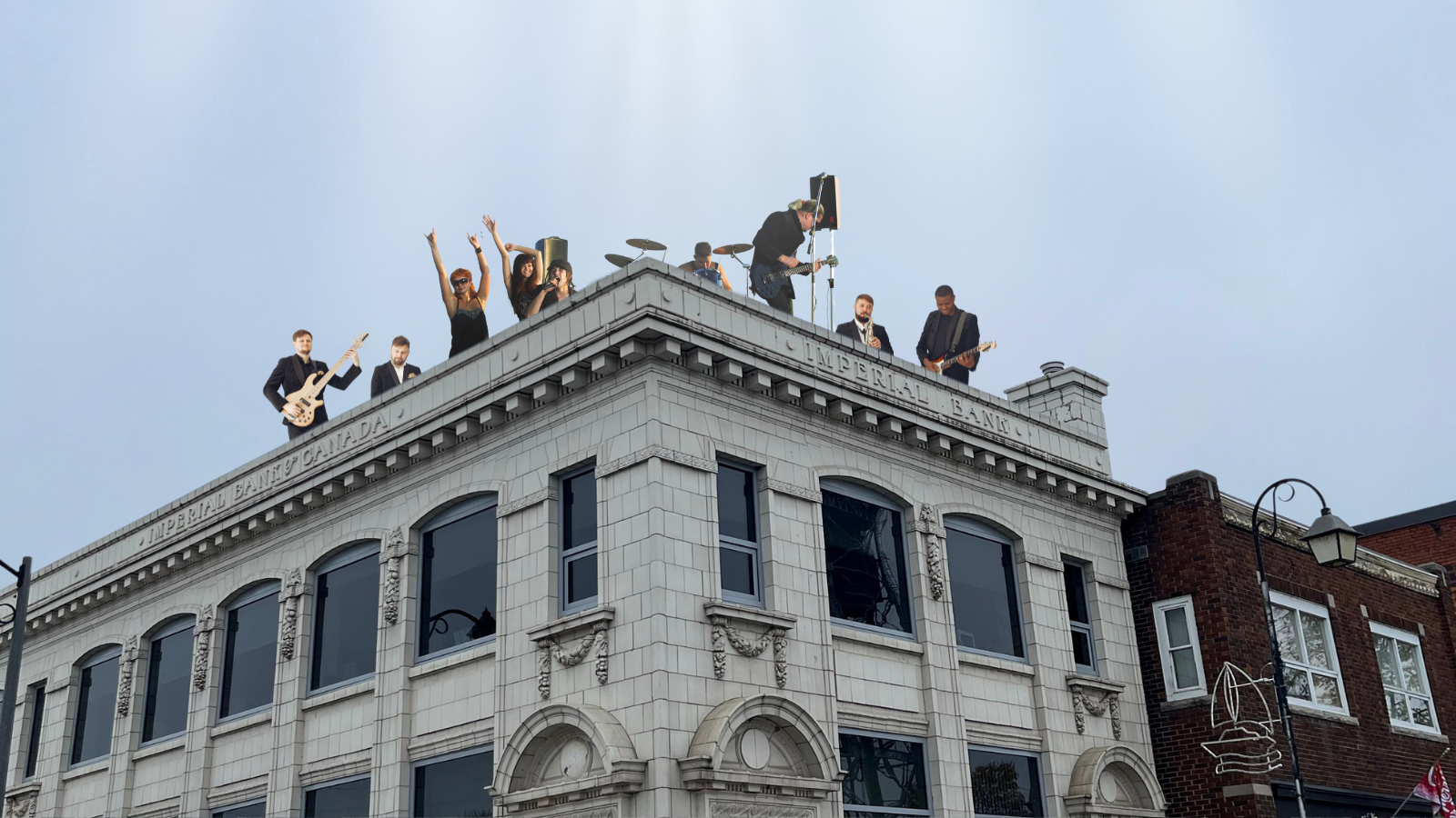 Roof top concert